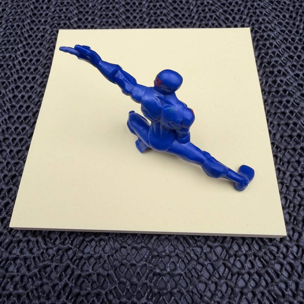 Marvel Spider-Man 2099 Mini Figure Blue Red Miguel OHara PVC Figurine 53561